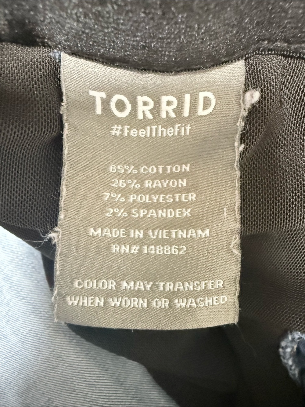 Torrid Bombshell Skinny 16R Light Wash Blue Jeans - Picture 7 of 12
